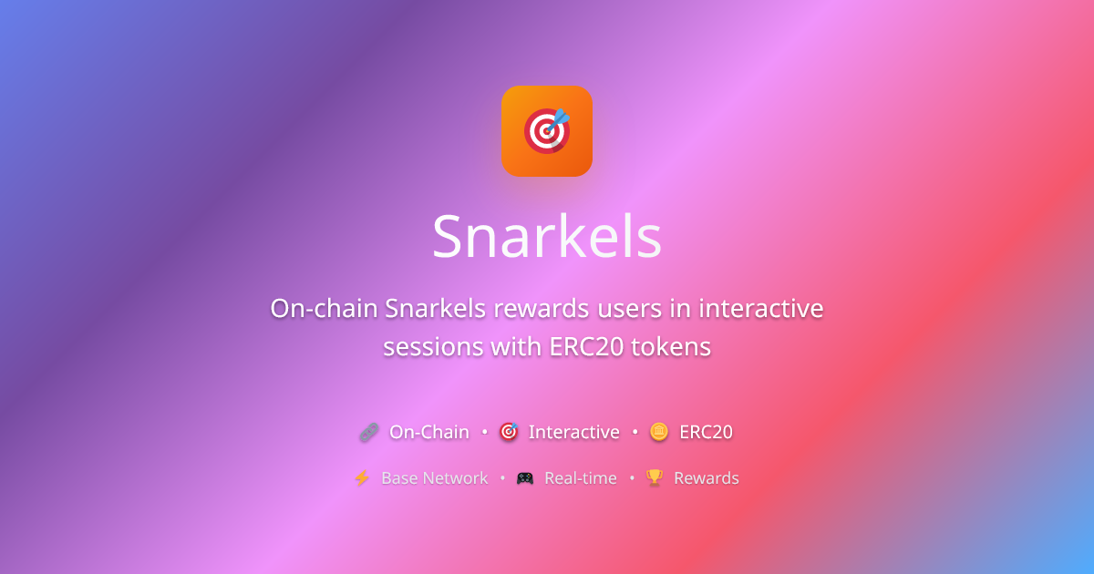 Snarkels - Farcaster Mini Apps